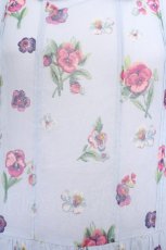 画像3: Jane Marple Dans Le Salon / Viola gardenラウンドカラードレス  サックス S-26-07-13-030-JM-OP-HR-ZS (3)