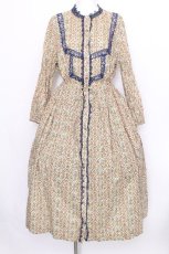 画像1: Jane Marple Dans Le Salon / DELFT DAYティアードドレス  オフ S-26-07-13-034-JM-OP-AS-ZS (1)