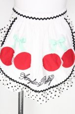 画像3: Angelic Pretty / Delicious Cherryエプロン  黒 S-26-07-13-001-AP-SK-SZ-ZS (3)