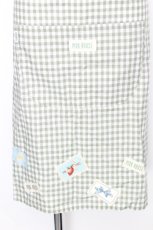 画像3: PINK HOUSE / パッチ付きギンガムエプロン  グリーン S-26-07-13-011-LO-OP-AS-ZS (3)