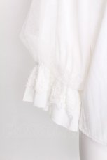 画像4: axes femme / マイメロディ/ブラウス  白ｘ赤 S-26-07-13-002-AX-BL-HR-ZS (4)