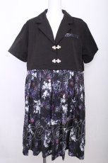画像1: NieR Clothing / プリーツワンピース  黒 S-26-07-14-051-PU-OP-AS-ZS (1)