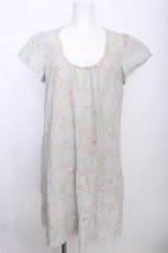 画像1: franche lippee black / リスと小花ワンピース  グレー S-26-07-14-018-LO-OP-AS-ZS (1)