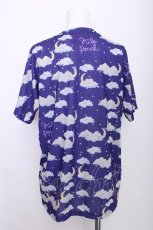 画像2: Nile Perch / 夜空プリントTシャツ  紫 S-26-07-14-023-LO-TO-AS-ZS (2)