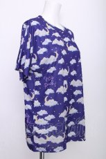 画像3: Nile Perch / 夜空プリントTシャツ  紫 S-26-07-14-023-LO-TO-AS-ZS (3)