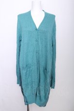 画像1: HYSTERIC GLAMOUR / プリントロングカーディガン  ブルー S-26-07-14-024-PU-TO-HR-ZS (1)