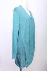 画像3: HYSTERIC GLAMOUR / プリントロングカーディガン  ブルー S-26-07-14-024-PU-TO-HR-ZS (3)