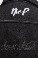 画像4: NieR Clothing / デニムワンピース  黒 S-26-07-16-044-PU-OP-AS-ZS (4)