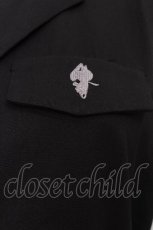 画像4: NieR Clothing / シャツワンピース  黒 S-26-07-16-045-PU-OP-AS-ZS (4)