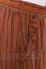 画像4: axes femme / ストライプガウチョパンツ  オレンジ S-26-07-16-055-AX-PA-AS-ZS (4)