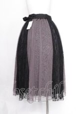 画像3: axes femme / レース×チュールスカート  黒 S-26-07-16-057-AX-SK-AS-ZS (3)