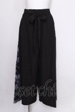 画像2: NieR Clothing / フレアパンツ  黒 S-26-07-16-058-PU-PA-AS-ZS (2)
