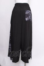 画像3: NieR Clothing / フレアパンツ  黒 S-26-07-16-058-PU-PA-AS-ZS (3)