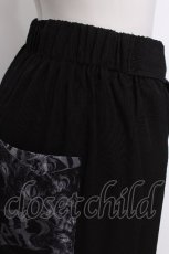 画像4: NieR Clothing / フレアパンツ  黒 S-26-07-16-058-PU-PA-AS-ZS (4)