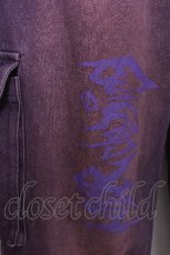 画像6: NieR Clothing / デニムカーゴパンツ  紫 S-26-07-16-060-PU-PA-AS-ZS (6)