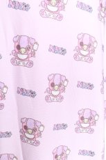 画像3: NieR Clothing / 総柄パーカー  ピンク S-26-07-16-013-PU-TO-AS-ZS (3)