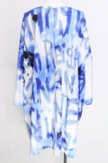 画像2: NieR Clothing / 転写Tシャツ  サックス S-26-07-16-014-PU-TO-AS-ZS (2)