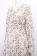 画像3: axes femme POETIQUE / デッサンフローラルワンピース  クリーム S-26-07-16-021-AX-OP-AS-ZS (3)
