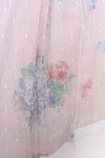 画像5: 仲夏物語 / 紫陽花ブーケティアードジャンパースカート  ピンク S-26-07-16-026-LO-OP-TE-ZS (5)