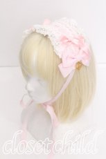 画像1: BABY,THE STARS SHINE BRIGHT / プリンセスドロップヘッドドレス  ピンク S-26-07-17-001-BA-AC-AS-ZS (1)