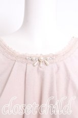 画像3: axes femme / レース切替カットソー  ピンク S-26-07-17-032-AX-BL-AS-ZS (3)