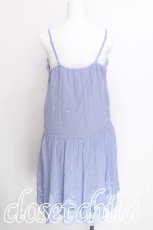画像2: axes femme / レースキャミチュニック  サックス S-26-07-17-055-AX-TO-HR-ZS (2)