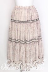 画像1: axes femme NOSTALGIE / シアーチェックロングスカート  オフ S-26-07-17-060-AX-SK-AS-ZS (1)