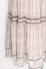 画像3: axes femme NOSTALGIE / シアーチェックロングスカート  オフ S-26-07-17-060-AX-SK-AS-ZS (3)