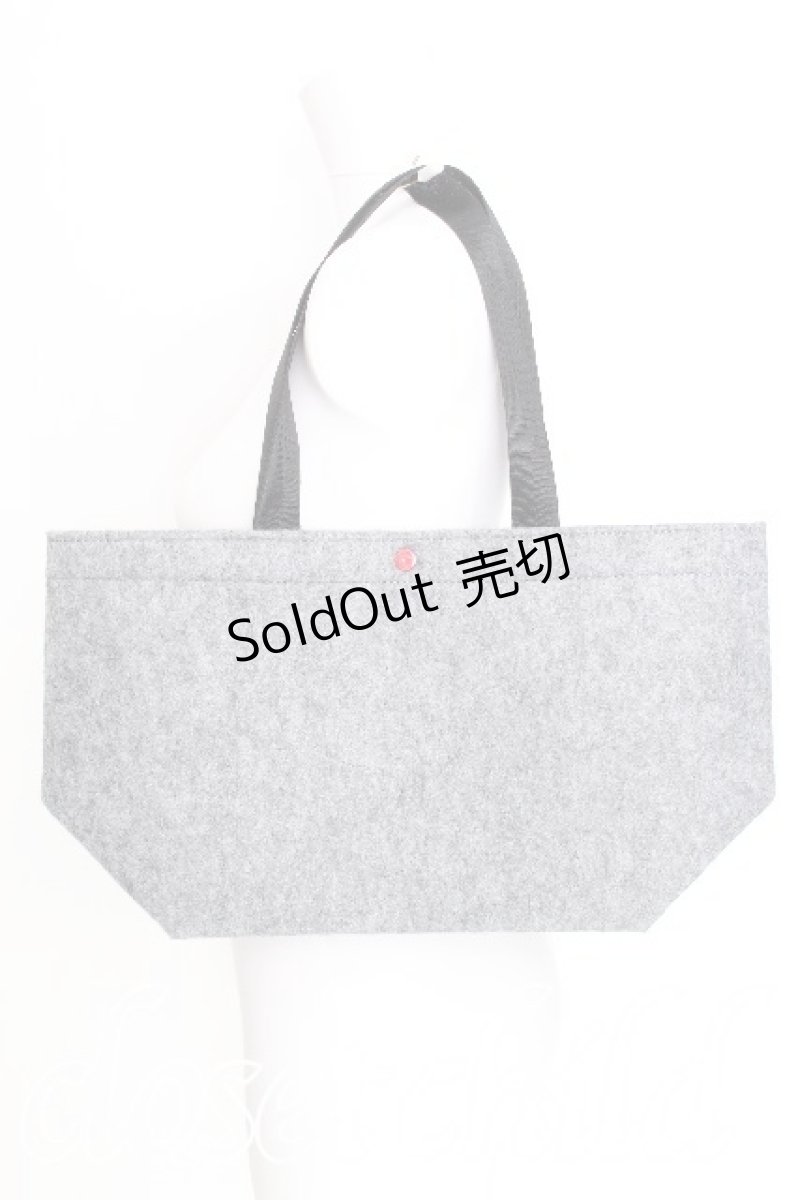 画像2: NieR Clothing / トートバッグ  グレー S-26-07-17-014-PU-BG-AS-ZS (2)