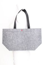 画像2: NieR Clothing / トートバッグ  グレー S-26-07-17-014-PU-BG-AS-ZS (2)