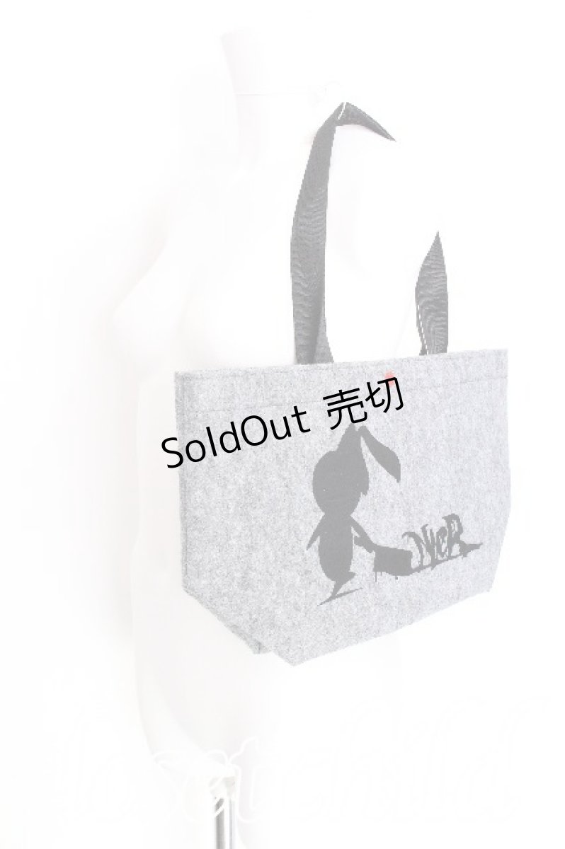 画像3: NieR Clothing / トートバッグ  グレー S-26-07-17-014-PU-BG-AS-ZS (3)