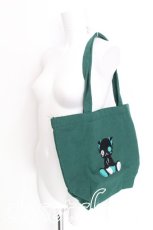 画像4: NieR Clothing / トートバッグ  グリーン S-26-07-17-015-PU-BG-AS-ZS (4)