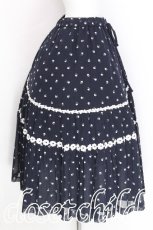 画像3: Jane Marple / Sprinkled flowers レーストリミングスカート M ネイビー S-26-07-19-043-JM-SK-SZ-ZS (3)