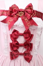 画像5: BABY,THE STARS SHINE BRIGHT / BABY Ribbon Sweet Diary ジャンパースカート  ピンク S-26-07-19-1049-BA-OP-HR-ZS (5)