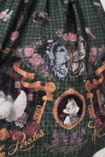 画像5: ALICE and the PIRATES / Dual face 〜phantom and truth〜柄ジャンパースカートI  グリーン S-26-07-19-1052-PA-OP-AS-ZS (5)