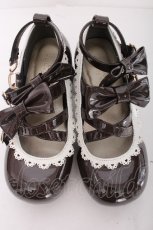 画像3: axes femme kawaii / 姫袖7分丈ブラウス  黒 S-26-07-19-1047-AX-BL-AS-ZS (3)