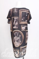 画像2: abilletage / FrameシリーズTシャツワンピース（Big frame）  黒 S-26-07-19-006-GO-OP-HR-ZS (2)