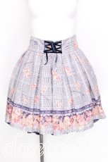 画像1: LIZ LISA / グレンチェックローズスカート  パープル S-26-07-19-024-LO-SK-SZ-ZS (1)