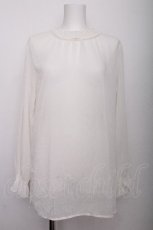 画像1: axes femme / シフォントップス  オフ S-26-07-21-003-AX-TO-AS-ZS (1)