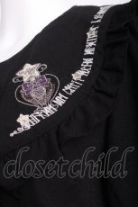 画像5: Amavel / Magical Cosmic Cosmetic 半袖ブラウス  黒 S-26-07-21-026-CA-BL-AS-ZS (5)