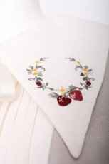 画像7: axes femme / ストロベリー刺繍ワンピース  オフ S-26-07-21-030-AX-OP-AS-ZS (7)