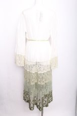 画像3: axes femme / グラデーションレースガウン  グリーン S-26-07-21-031-AX-TO-AS-ZS (3)