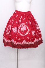 画像1: BABY,THE STARS SHINE BRIGHT / Mary in the sky with Candiesスカート  ワイン S-26-07-21-042-BA-SK-AS-ZS (1)