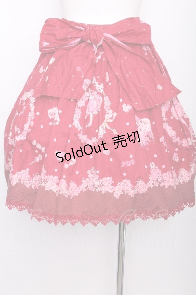 画像3: BABY,THE STARS SHINE BRIGHT / Mary in the sky with Candiesスカート  ワイン S-26-07-21-042-BA-SK-AS-ZS (3)