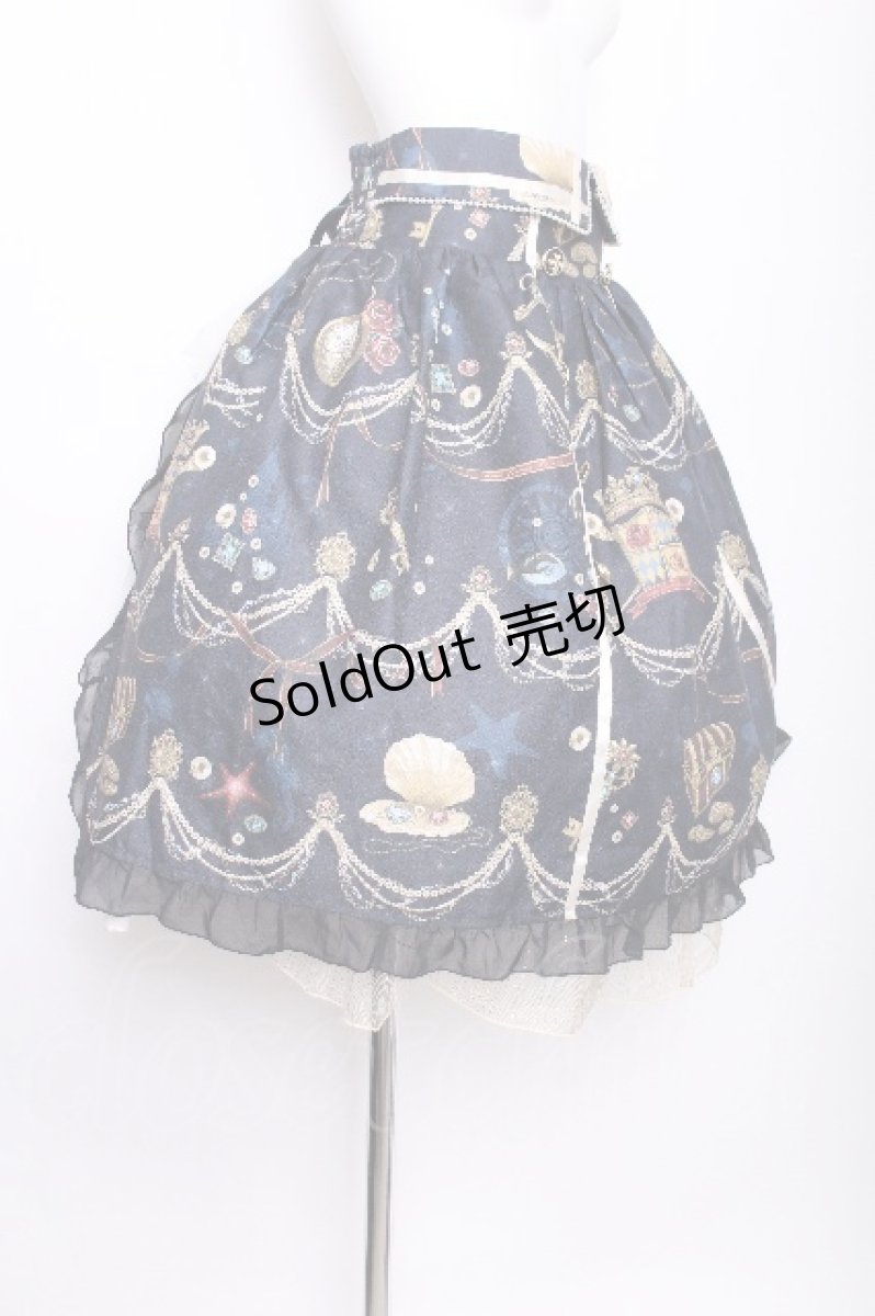 画像2: axes femme kawaii / クラシックオーシャンスカート  紺 S-26-07-21-044-AX-SK-AS-ZS (2)
