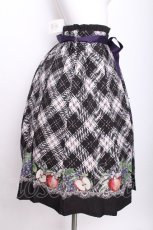 画像3: axes femme POETIQUE / ラ レコルトチェックスカート  黒 S-26-07-21-049-AX-SK-AS-ZS (3)