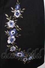 画像5: axes femme / フラワー刺繍カットソースカート  黒 S-26-07-21-051-AX-SK-AS-ZS (5)