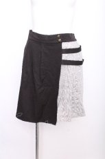 画像1: axes femme POETIQUE / ポイントチェックスカパン  黒ｘグレー S-26-07-21-054-AX-PA-AS-ZS (1)