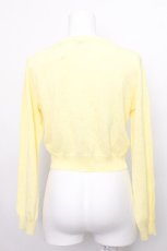 画像2: MILK / プレッツェルカーデ  イエロー S-26-07-22-047-ML-TO-HR-ZS (2)