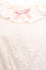画像4: axes femme kawaii / コットンレースブラウス  オフ S-26-07-22-049-AX-BL-AS-ZS (4)